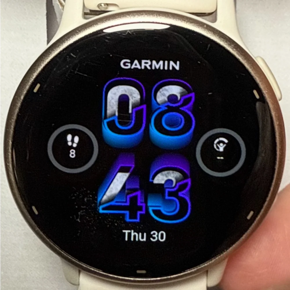 garmin smartwatch clear